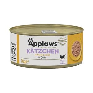 Applaws karma mokra Kitten w galaretce Kurczak 96x70 g