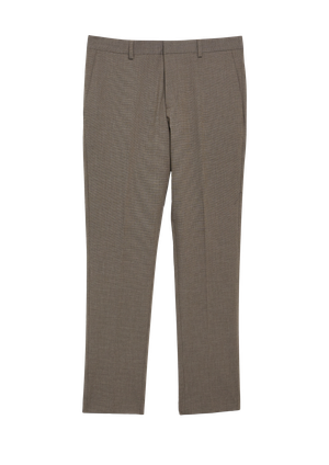 s.O ULTIMATE: Spodnie garniturowe Slim Fit z mieszanki wełny
