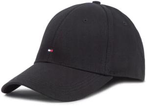 CZAPKA Z DASZKIEM TOMMY HILFIGER BASIC CZARNA BEJSBOLÓWKA