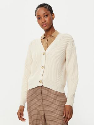 Weekend Max Mara Kardigan Nirvana 2515341051 Écru Regular Fit