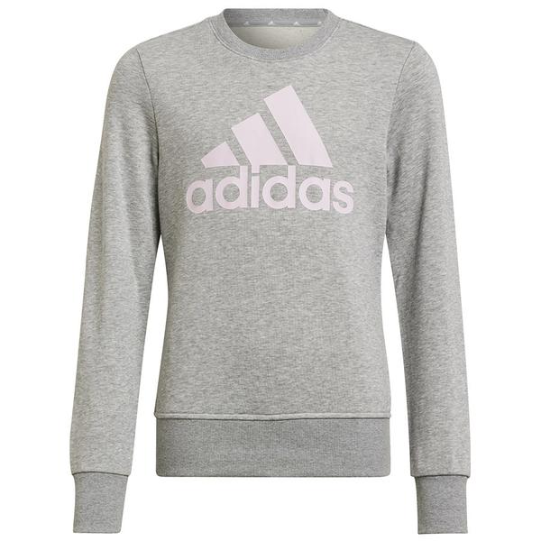 adidas Bluza młodzieżowa Big Logo SWT HM8706 szara (140 cm)