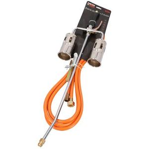 Palnik do papy 110 kW 2 dysze z wężem 5 m FASTER TOOLS