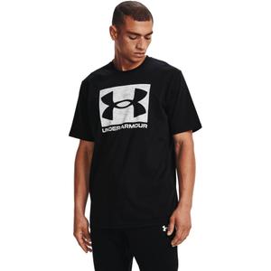 UNDER ARMOUR koszulka męska t-shirt sporotwy ABC CAMO BOXED LOGO czarna (L)