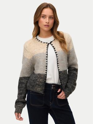 Vero Moda Sweter Jenna 10335750 Beżowy Standard Fit