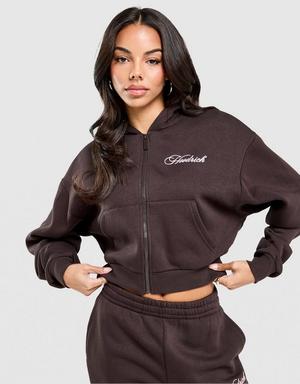 Hoodrich Bluza Rozpinana Z Kapturem Crop Poise
