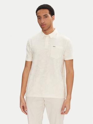Guess Polo M5GP08 KCSJ0 Écru Regular Fit
