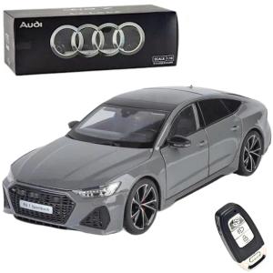 Model samochodu Audi RS7 Sportback 1:18 die cast z pilotem i światłami