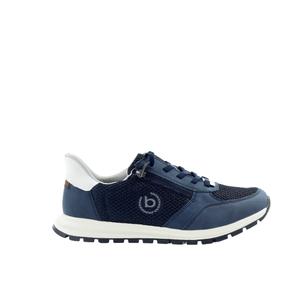 Męskie granatowe sneakersy Bugatti 325ATL025000-4100