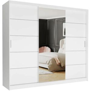 Przesuwna szafa Norvio I 250 cm z lustrem