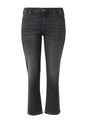 Dżinsy / Slim Fit / Średni stan / Prosta nogawka