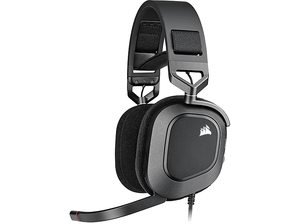 Słuchawki przewodowe CORSAIR HS80 RGB USB Carbon CA-9011237-EU