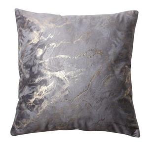 Poszewka MARBLE 45 x 45 cm szary