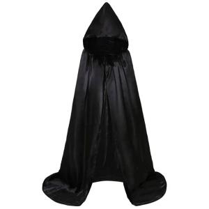 Peleryna Czarownicy Czarodziejki Halloween Długa Magika Maga Wróżki 185 cm