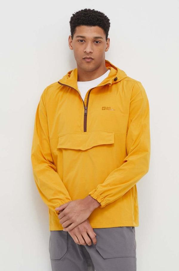 Jack Wolfskin kurtka przeciwdeszczowa Desert Wind Overhead