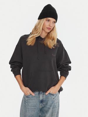 Quiksilver Bluza Esential Hoodie EQWFT03191 Szary Oversize
