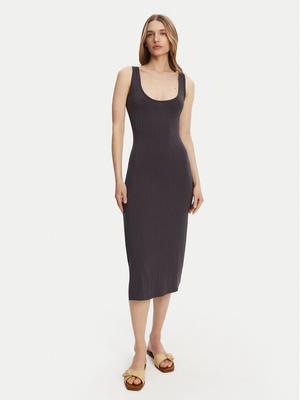 Billabong Sukienka dzianinowa EBJKD00114 Szary Regular Fit
