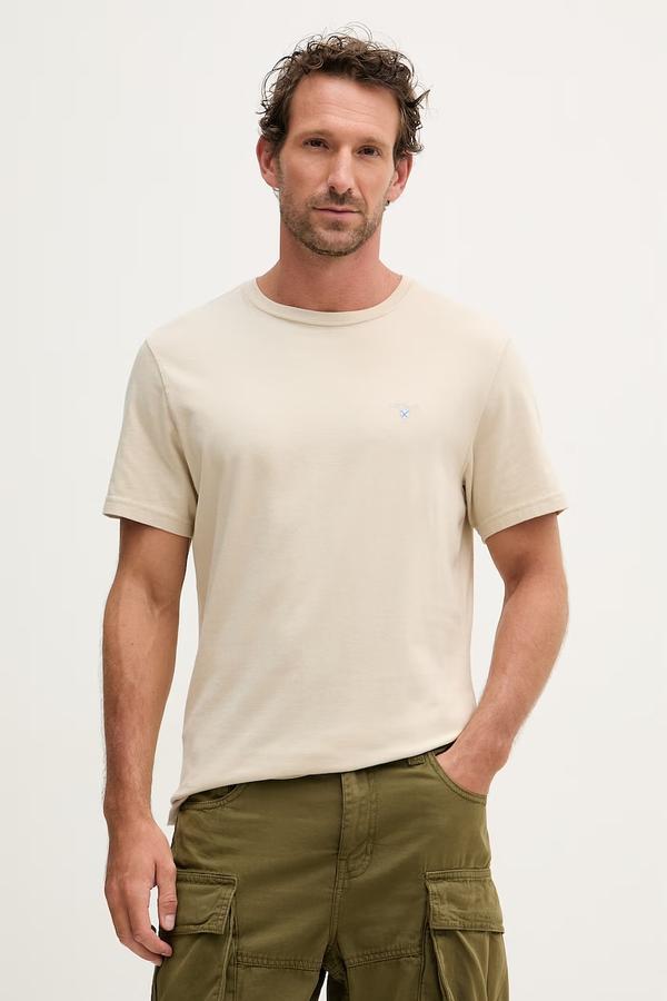 Barbour t-shirt męski bawełniany Essentials