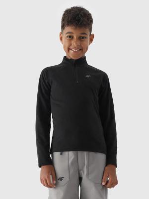 4F JUNIOR Bielizna Polarowa bluzka M050 czarna (146/152)