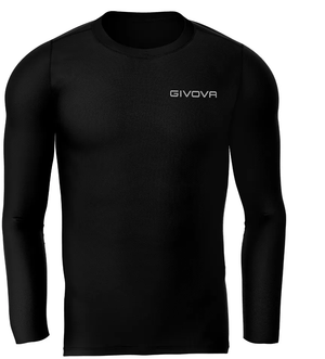GIVOVA koszulka sportowa męska t-shirt treningowy długi rękaw corpus (​M)