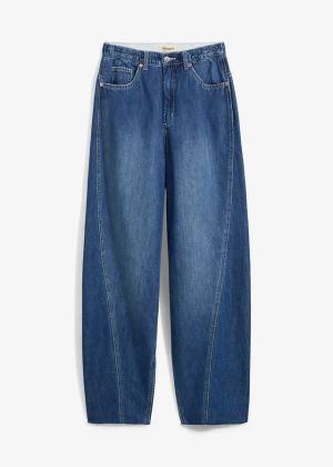 Jeansy typu ballon, high waist, super soft