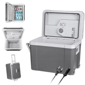 Lodówka turystyczna samochodowa 35L duża XXL 230V 12V z funkcją grzania