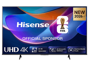 Telewizor LED HISENSE 55A6S 55" 4K AI Upscaler Smooth Motion Czarny