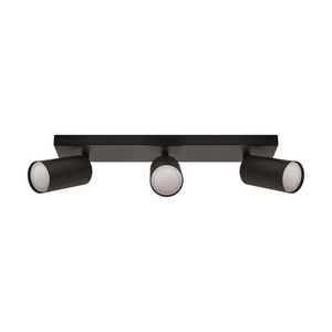 Oprawa ścienno-sufitowa MANAM GU10 3L BLACK STRÜHM