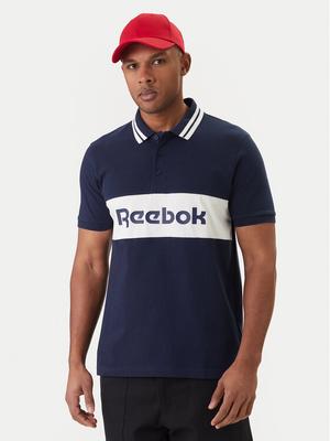 Reebok Polo Arter RK25548CCM Granatowy Regular Fit