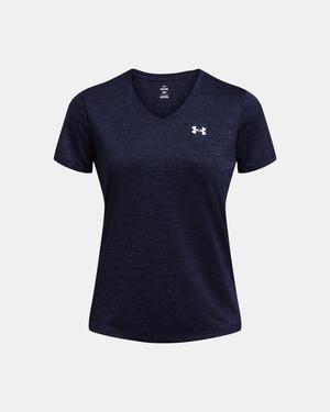 UNDER ARMOUR koszulka damska t-shirt sportowy SSV-Twist granatowa (XS)