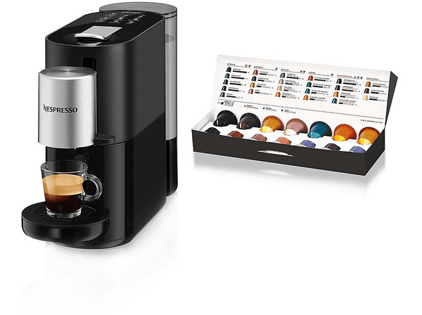 PRODUKT PO EKSPOZYCJI - Ekspres na kapsułki KRUPS-NESPRESSO Atelier XN890831 Czarny