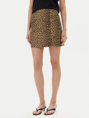 Vero Moda Spódnica mini Nelly 10329966 Brązowy Slim Fit