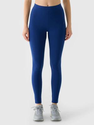 4F legginsy damskie treningowe 4FWMM00TTIGF195 granatowe (XL)