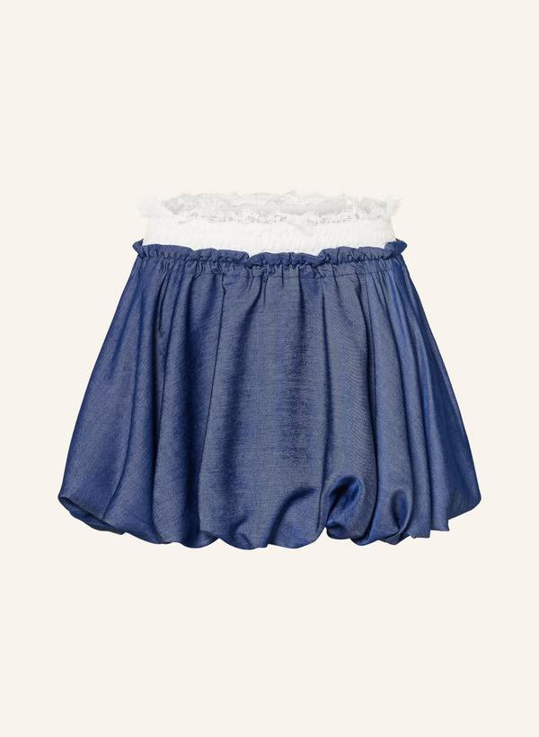 Esthé Spódnica Z Koronką blau