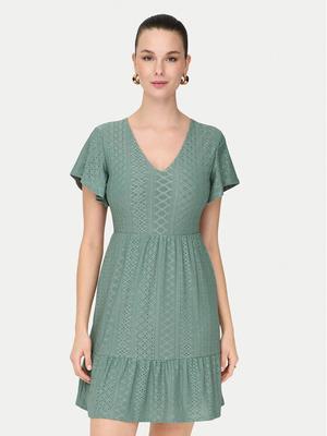 ONLY Sukienka codzienna 15289687 Zielony Regular Fit