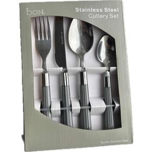 Zestaw sztućców 24szt. Grey