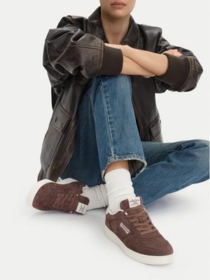Guess Jeans Sneakersy EO-XL250041 Brązowy ciemny