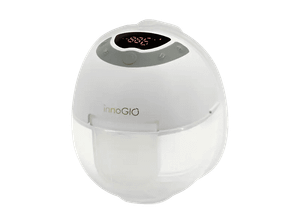 Laktator muszlowy INNOGIO GIOmum Line discreet light GIO-359I Przeźroczysto-biały