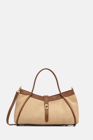 Answear.LAB torebka shopper damska pleciona