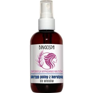 Skrzyp polny z keratyną do włosów 100 ml BINGOSPA
