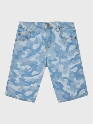 Guess Szorty jeansowe L3GD16 D4ZV0 Niebieski Regular Fit