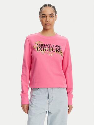 Versace Jeans Couture Bluza 78HAIC06 Różowy Regular Fit