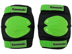 Ochraniacze na łokcie i kolana KAWASAKI rozmiar S Zielony