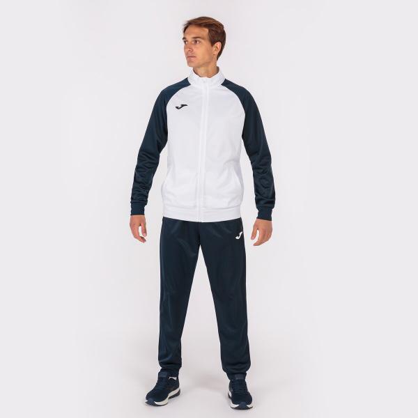 JOMA ACADEMY IV dres męski treningowy komplet bluza i spodnie 101966.203 granatowy/biały (S)