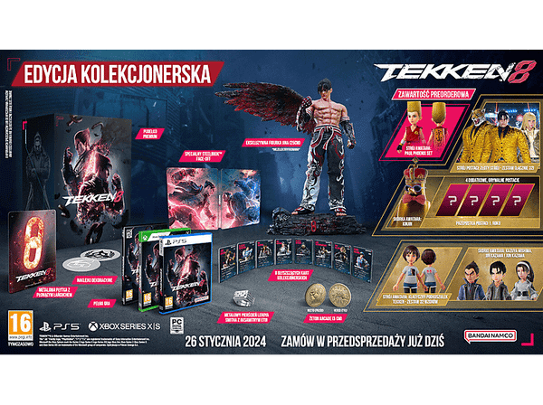 Gra Xbox Series Tekken 8 Edycja Kolekcjonerska