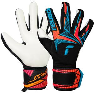 REUSCH Rękawice bramkarskie Attrakt Freegel Advance czarno-pomarańczowe (10)