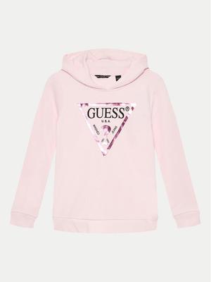 Guess Bluza J83Q14 KAUG0 Różowy Regular Fit