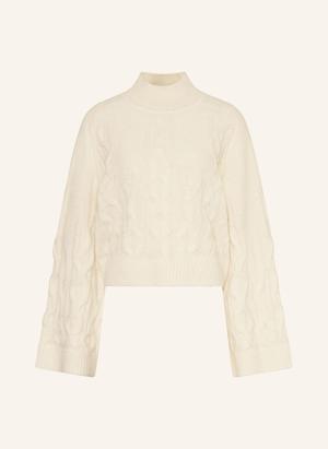 Mrs & Hugs Sweter Z Dodatkiem Alpaki weiss