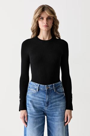Guess sweter damski z wiskozą ELLIE