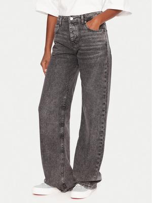 Roxy Jeansy Milla ERJDP03312 Szary Wide Leg