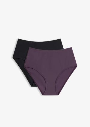 Figi bikini z wysokim stanem (2 pary)